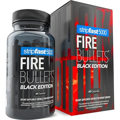 FIRE BULLETS BLACK EDITION 60 CÁPSULAS