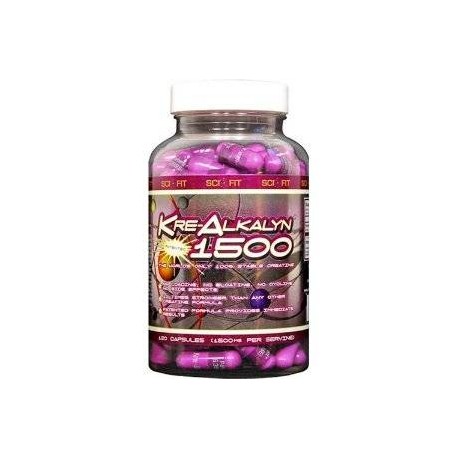 Kreatine Alkalyn de Scifit (120 capsulas)