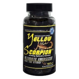 YELLOW SCORPION - ESTIMULANTE EPHEDRA NATURAL (90 CAPSULAS)