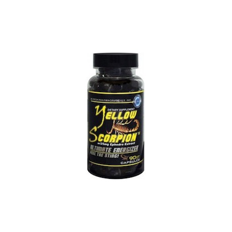 YELLOW SCORPION - ESTIMULANTE EPHEDRA NATURAL (90 CAPSULAS)