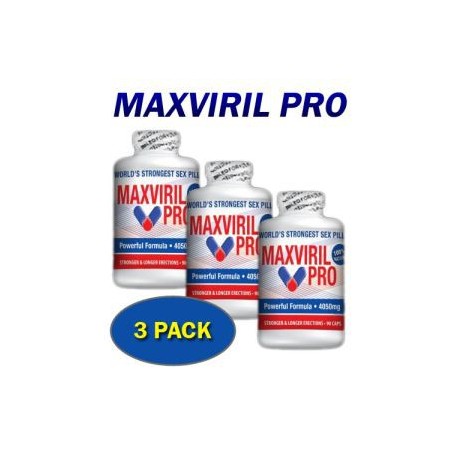 MAXVIRIL PRO - AGRANDAR EL PENE (3 FRASCOS)