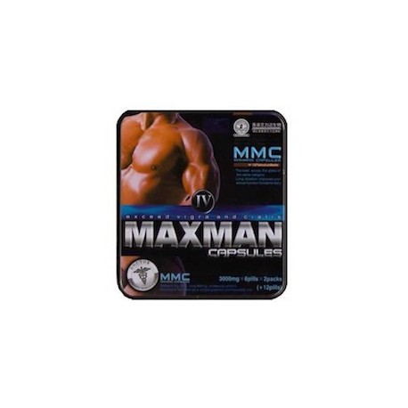 MAXMAN - 2 PAQUETES (24 CAPSULAS)