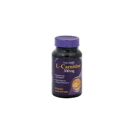L-CARNITINE 500 MG - MAS ENERGIA MENOS GRASA (90 CAPSULAS)