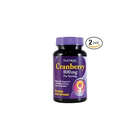 CRANBERRY 800 MG - 2 FRASCOS (60 CAPSULAS)