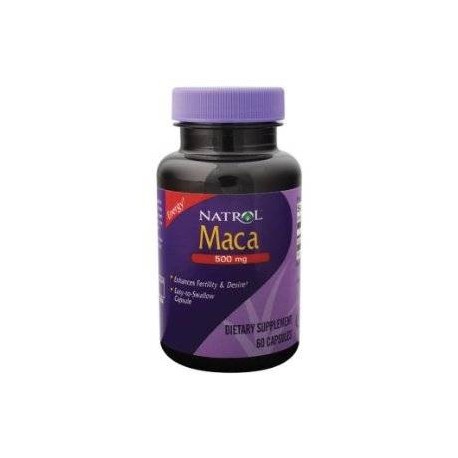 MACA 500 MG - MAS POTENCIA SEXUAL (60 CAPSULAS)