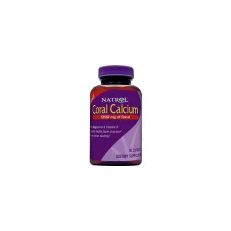 CORAL CALCIUM 1200 MG - COMBATA EL ENVEJECIMIENTO (90 CAPSULAS)