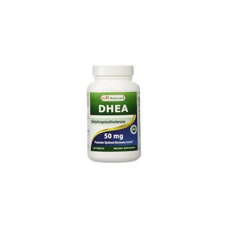 DHEA 50 MG DEHYDROEPIANDROSTERONE (120 CAPSULAS)