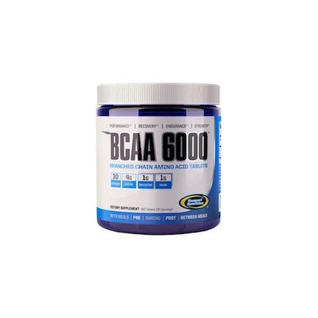 BCAA 6000 - CADENA DE AMINOACIDOS COMPLETA (180 CAPSULAS)