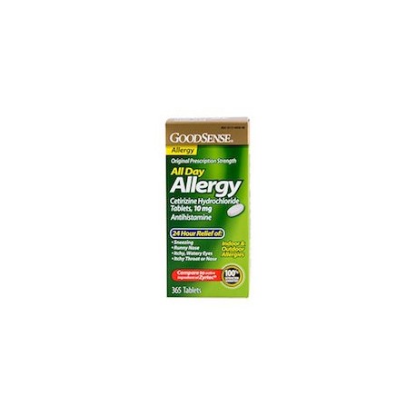 ALL DAY ALLERGY 10MG - QUITAR LA ALERGIA (365 CÁPSULAS)