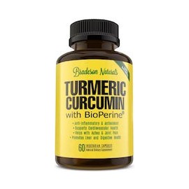 TURMERIC CURCUMIN WITH BIOPERINE 600MG (60 CAPSULAS)