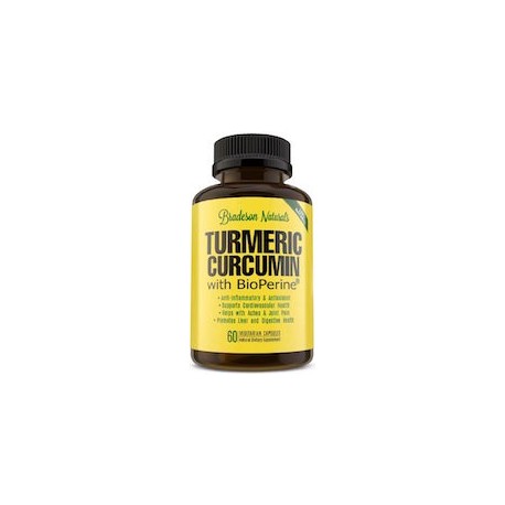 TURMERIC CURCUMIN WITH BIOPERINE 600MG (60 CAPSULAS)