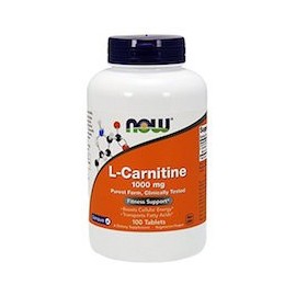 L-CARNITINE 1000MG - ORIGINAL Y NATURAL DE NOW FOODS (100 CAPSULAS)