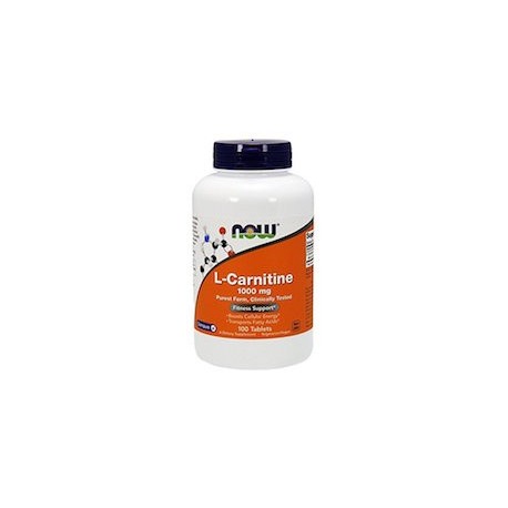 L-CARNITINE 1000MG - ORIGINAL Y NATURAL DE NOW FOODS (100 CAPSULAS)