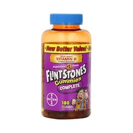 FLINTSTONES GUMMIES COMPLETE - VITAMINAS DE NIÑOS (180 GOMAS)