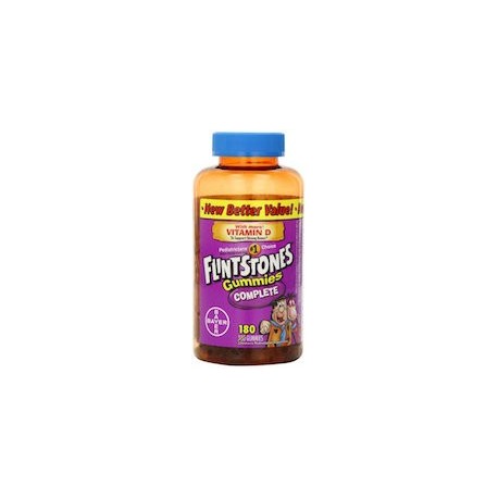 FLINTSTONES GUMMIES COMPLETE - VITAMINAS DE NIÑOS (180 GOMAS)