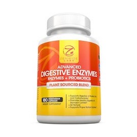 DIGESTIVE ENZYMES - ENZIMAS Y PROBIOTICOS DIGESTIVOS (180 CAPSULAS)