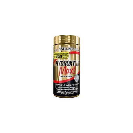 HYDROXYCUT MAX - ADELGAZANTE PARA MUJERES (60 CÁPSULAS)
