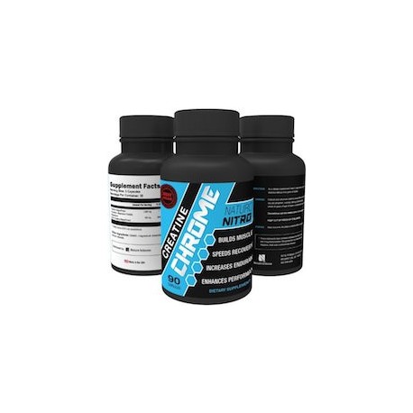 CREATINE CHROME - CREATINA PURA Y NATURAL (90 CAPSULAS)