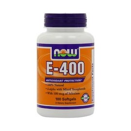 NATURAL E 400 - SUPLEMENTO DE VITAMINA E (100 CAPSULAS)