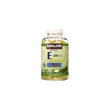 VITAMIN E 400 IU - PROTEGER Y FORTALECER LA SALUD (500 CAPSULAS)