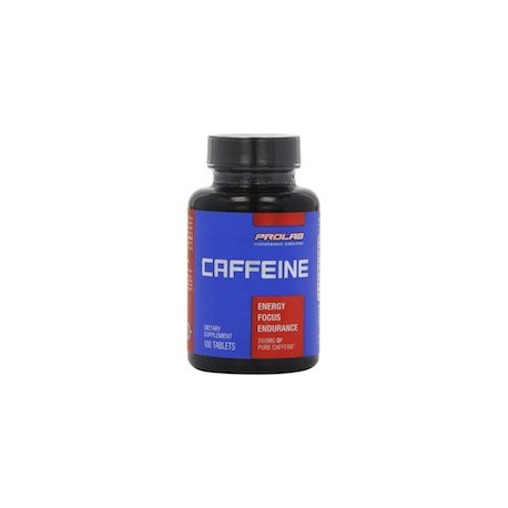 CAFFEINE 200 MG - CAFEINA PURA EN TABLETAS (100 CAPSULAS)