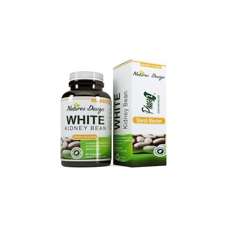 WHITE KIDNEY BEAN - BLOQUEADOR DE GRASA NATURAL (60 CAPSULAS)