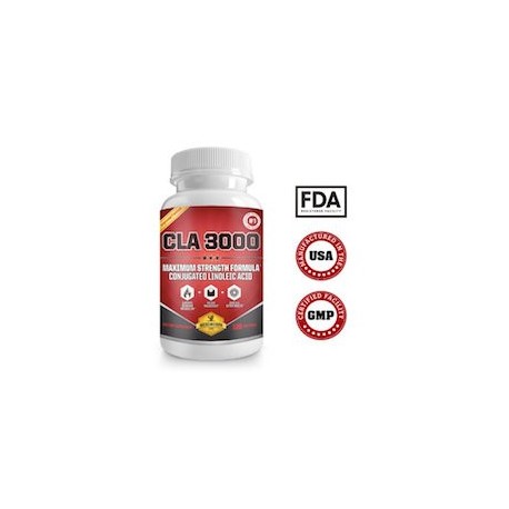 CLA 3000 - MENOS GRASAS - MEJOR SALUD (120 CAPSULAS)