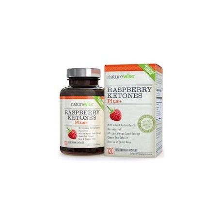 RASPBERRY KETONES PLUS - PERDER PESO - ANTIOXIDANTE (120 CAPSULAS)