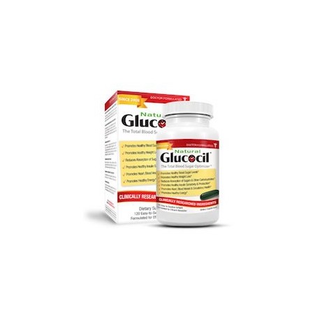 NATURAL GLUCOCIL - BAJAR EL AZÚCAR DE LA SANGRE (120 CAPSULAS)