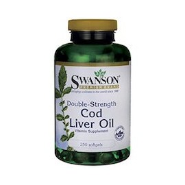 COD LIVER OIL - DOBLE FUERTE - ACEITE DE HÍGADO DE BACALAO (250 CÁPSULAS)