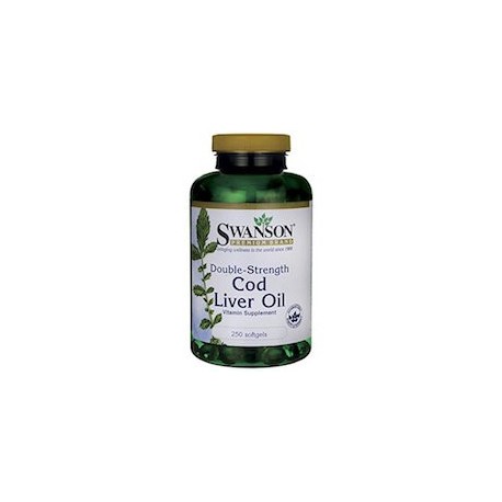 COD LIVER OIL - DOBLE FUERTE - ACEITE DE HÍGADO DE BACALAO (250 CÁPSULAS)