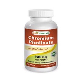 CHROMIUM PICOLINATE 1000 MCG (120 CAPSULAS)