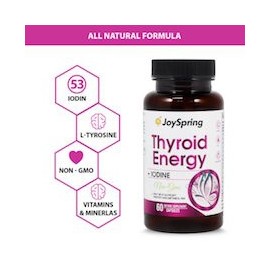 THYROID ENERGY PLUS IODINE - MEJORAR LA TIROIDE CON IODO (60 CAPSULAS)