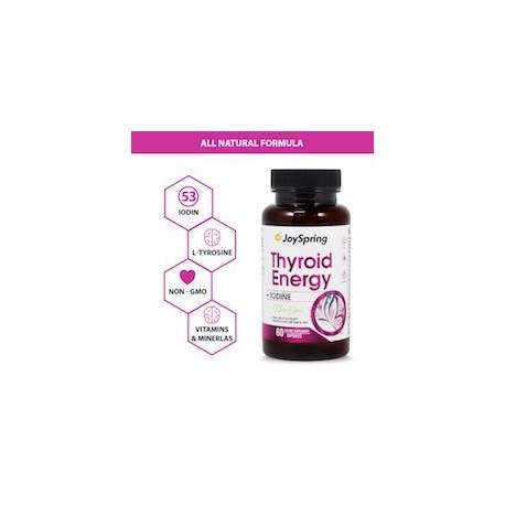 THYROID ENERGY PLUS IODINE - MEJORAR LA TIROIDE CON IODO (60 CAPSULAS)