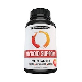 THYROID SUPPORT WITH IODINE - MEJORAR LA TIROIDE (60 CAPSULAS)