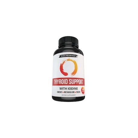 THYROID SUPPORT WITH IODINE - MEJORAR LA TIROIDE (60 CAPSULAS)