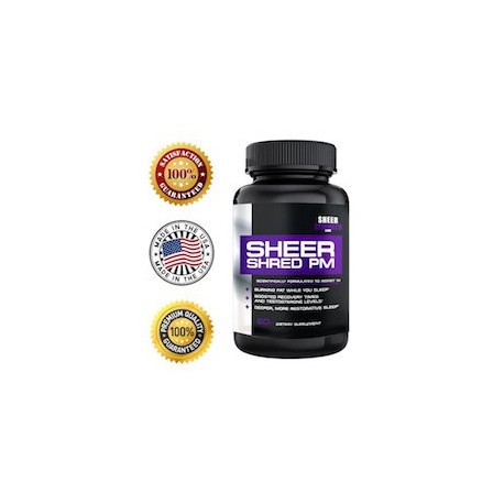 SHEER SHRED PM - SUPLEMENTO PARA QUEMAR GRASA DURMIENDO (60 CAPSULAS)