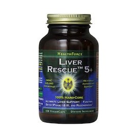 LIVER RESCUE 5 PARA LIMPIAR EL HÍGADO (120 CAPSULAS)