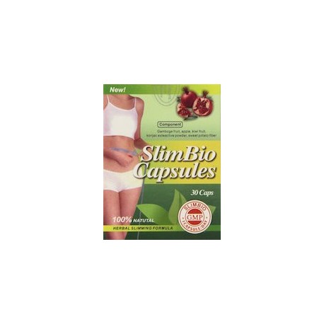 SLIM BIO CAPSULES POTENTE ADELGAZANTE PARA MUJER (30 CAPSULAS)