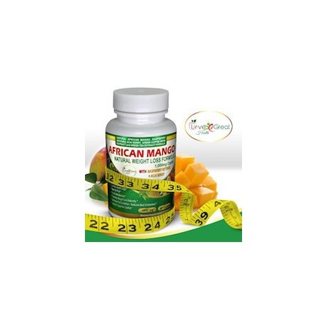 AFRICAN MANGO NATURAL WEIGHT LOSS FÓRMULA 1000MG (60 CAPSULAS)