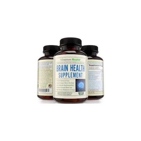 BRAIN HEALTH SUPPLEMENT MEJORAR LA ESTABILIDAD MENTAL (60 CAPSULAS)