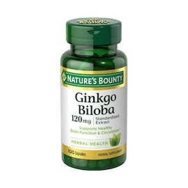 GINKGO BILOBA MEJORADOR DE LA EFECTIVIDAD CEREBRAL (100 CAPSULAS)