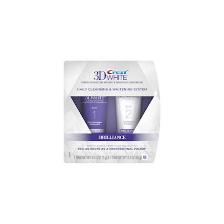 DAILY CLEANSING TOOTHPASTE AND WHITENING SYSTEM (2 TUBOS)