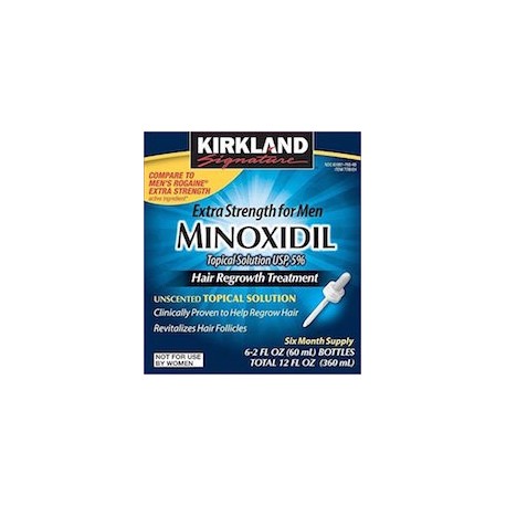 MINOXIDIL CONTRA LA CALVICIE Y LA ALOPECIA (6 FRASCOS DE 60ML)