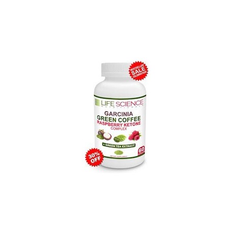 GARCINIA GREEN COFFEE RASPBERRY KETONES COMPLEX (60 CAPSULAS)