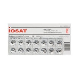 IOSAT POTASSIUM IODIDE TABLETS (14 CAPSULAS)