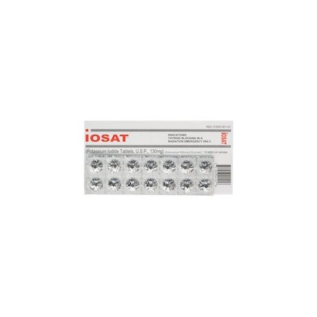 IOSAT POTASSIUM IODIDE TABLETS (14 CAPSULAS)