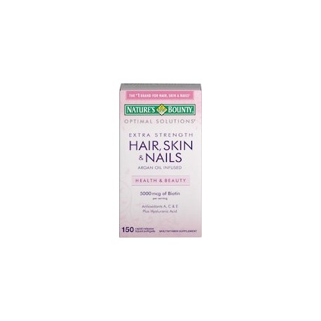 HAIR, SKIN & NAILS EXTRA STRENGTH (150 CAPSULAS DE GEL)