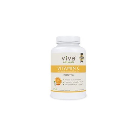 VITAMIN C WITH BIOFLAVONOIDS AND ROSE HIPS (250 CAPSULAS)