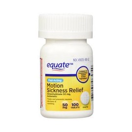 MOTION SICKNESS RELIEF (100 TABLETAS)